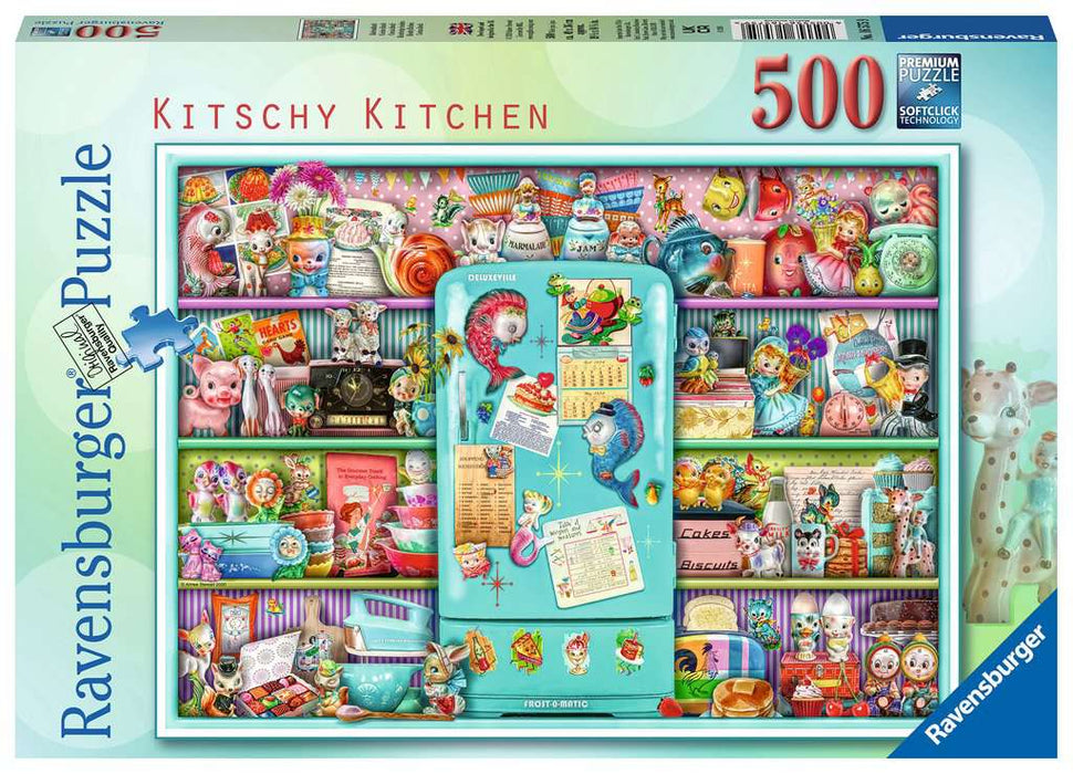 Ravensburger Kitschy Kitchen 500 Piece Jigsaw Puzzle