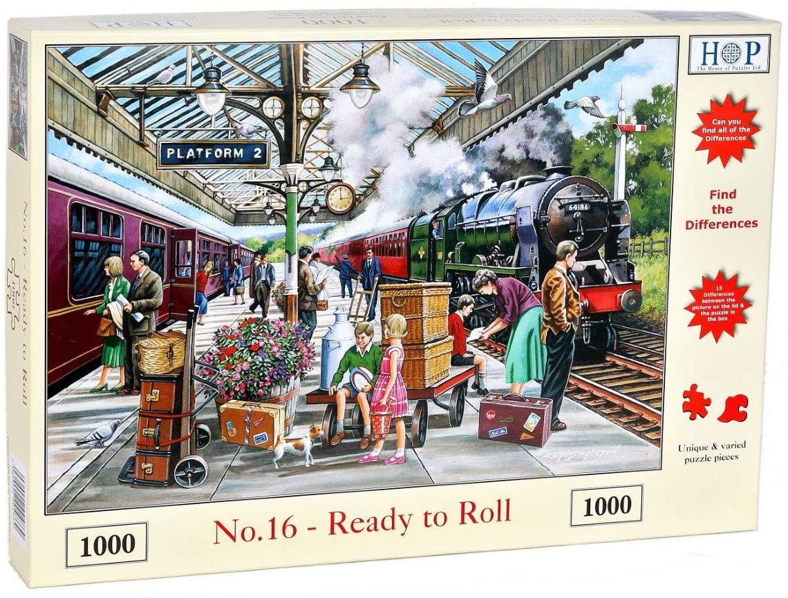 HOP Ready to Roll 1000 Piece Jigsaw Puzzle