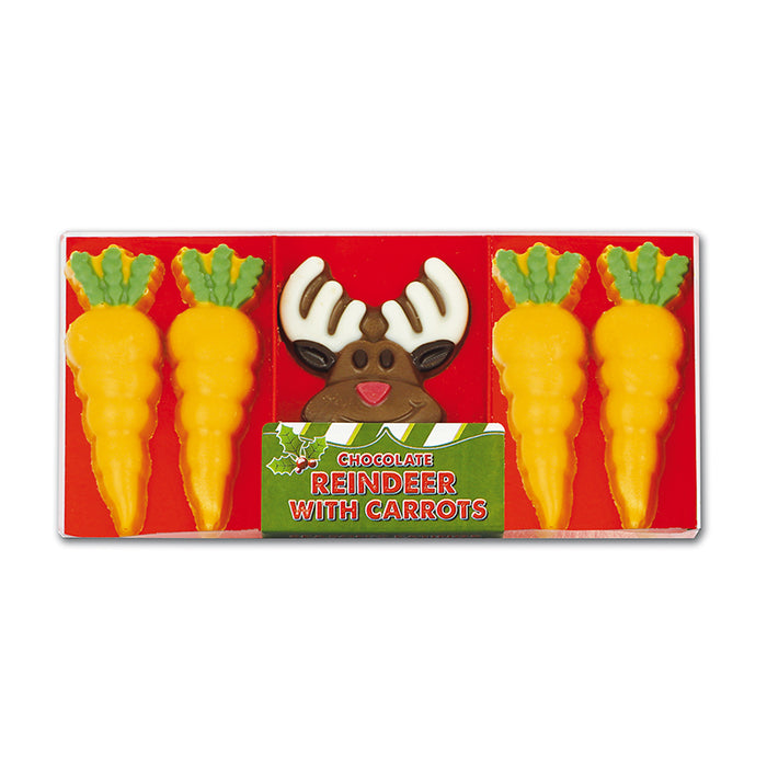 Chocolate Reindeer with Carrots