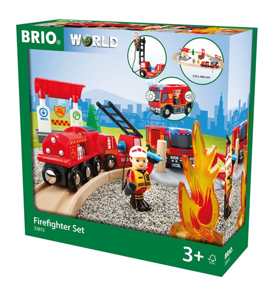 Brio Rescue Firefighter Set