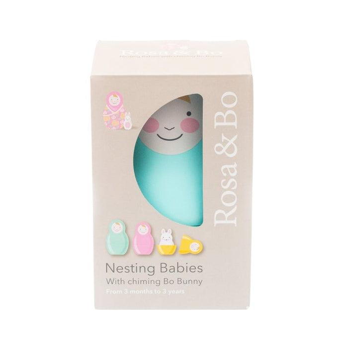 Rosa and Bo Nesting Dolls - Rainbow