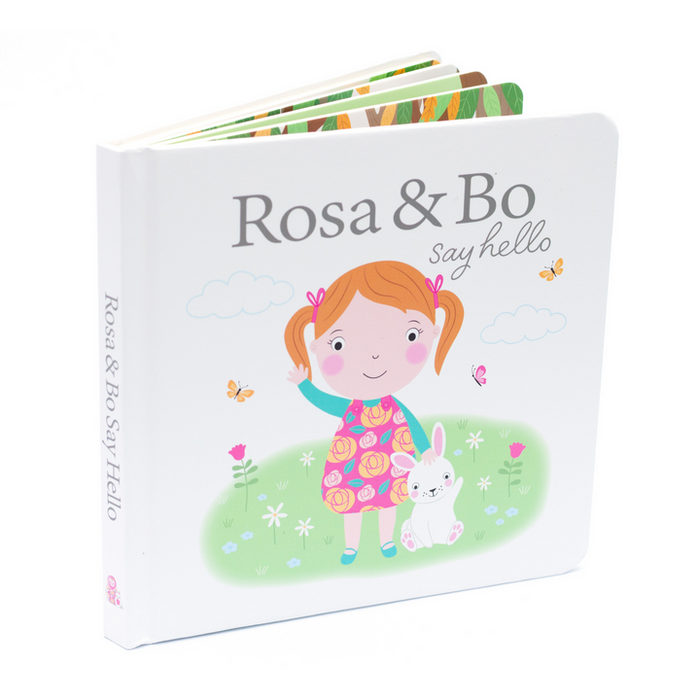 Rosa and Bo Say Hello Book