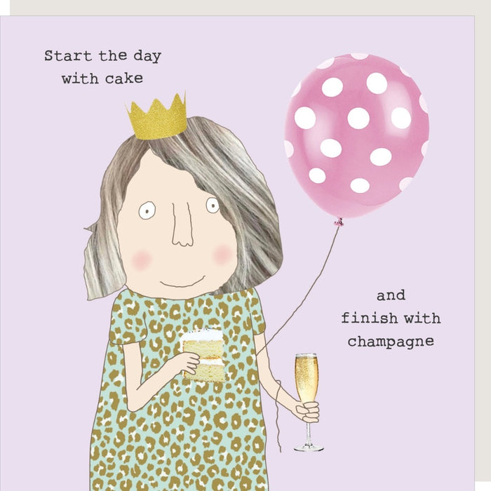 Rosie Made A Thing Card -Start The Day