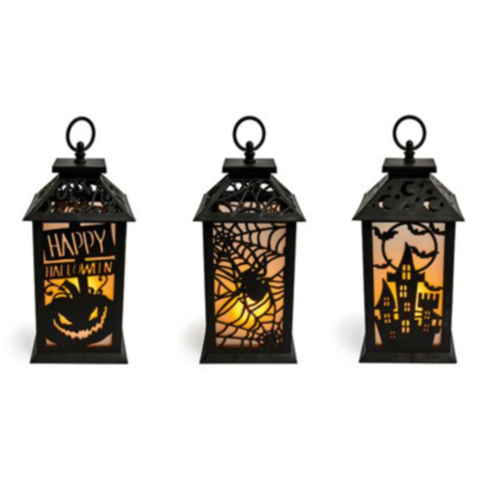 Halloween Design Flame Effect Lantern