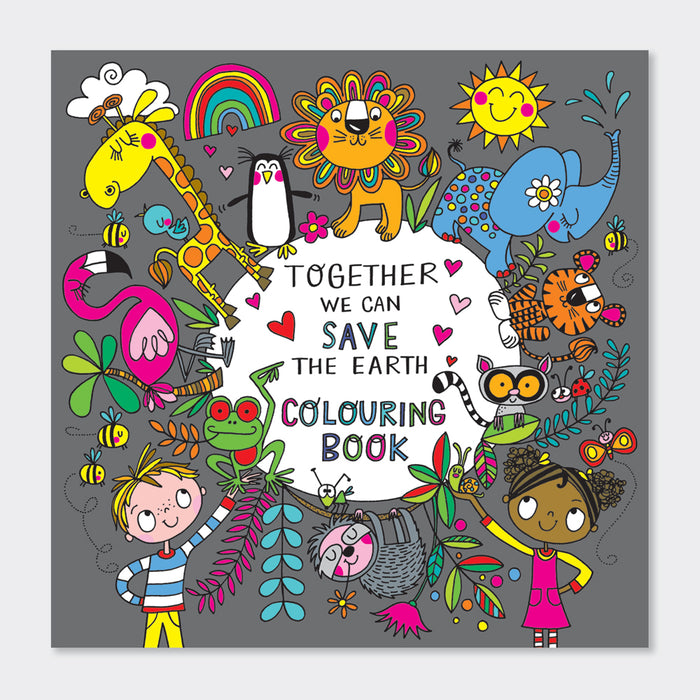 Rachel Ellen Save The Earth Colouring Book