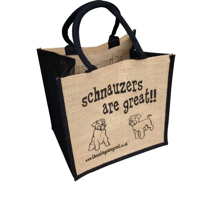 These Bags Are Great - Schnauzer