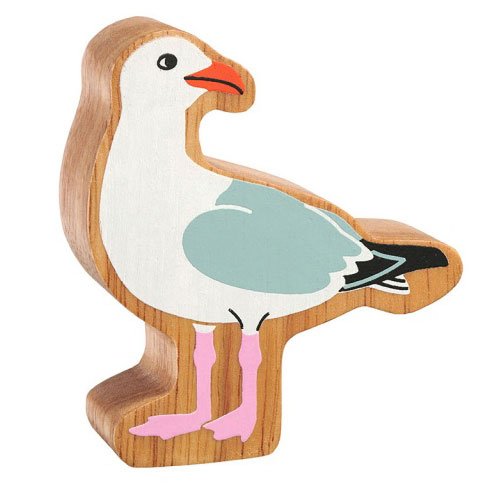 Lanka Kade Wooden Toy Natural White Seagull