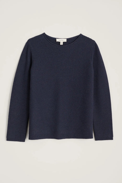 Seasalt Makers Cotton Jumper Maritime