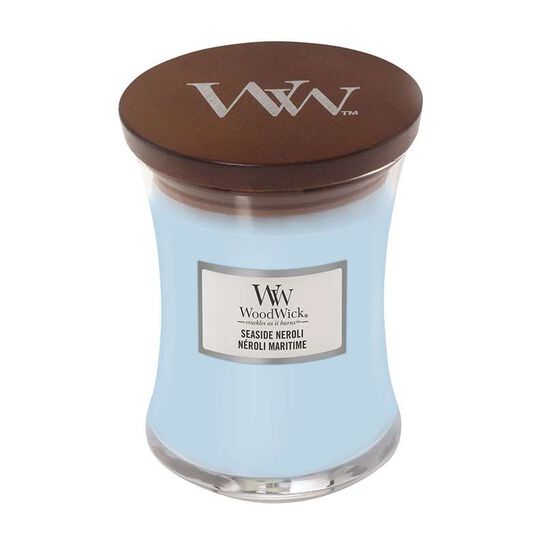 Woodwick Seaside Neroli Medium Jar Candle