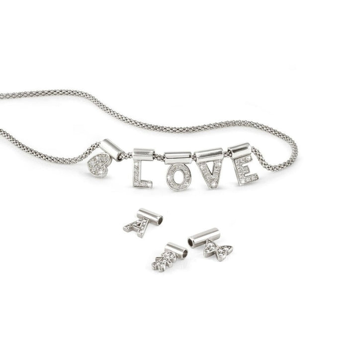 Nomination SeiMia Silver Letter F Pendant Charm