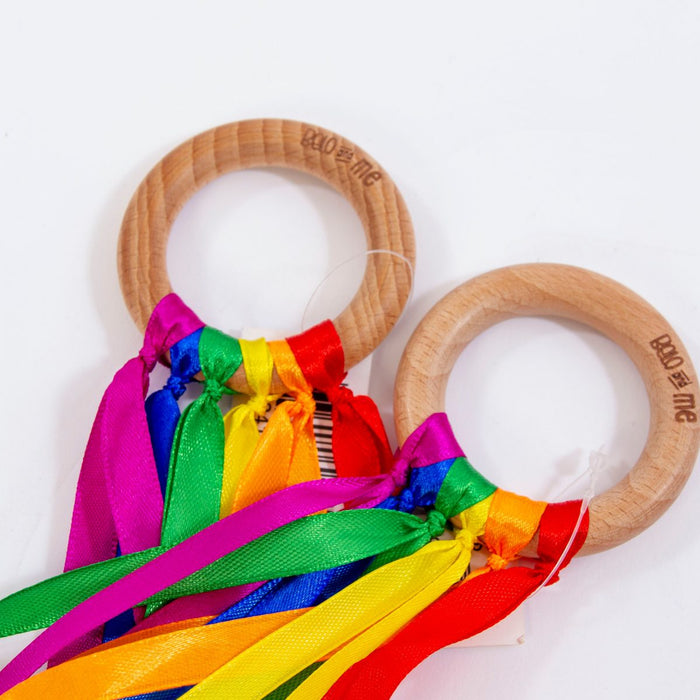 Rainbow Ribbon Sensory Ring