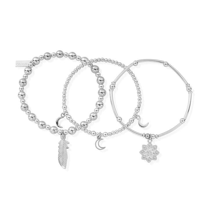 Chlobo Namaste Set of Three Bracelets