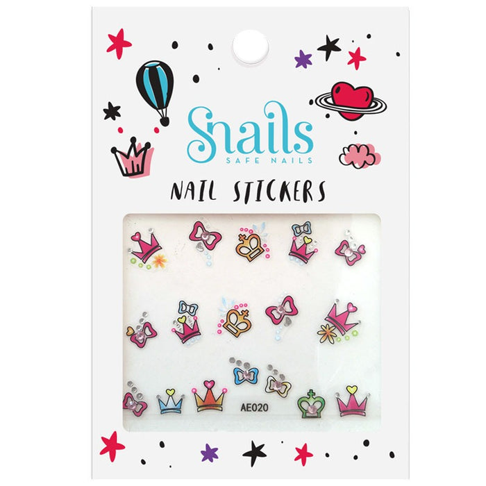 Snails Nail Stickers - Princess