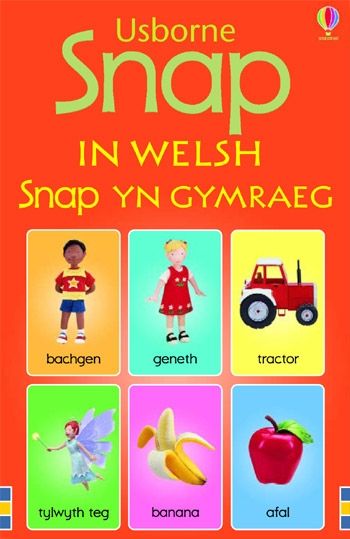 Usborne Snap in Welsh  Snap yn Gymraeg Cards