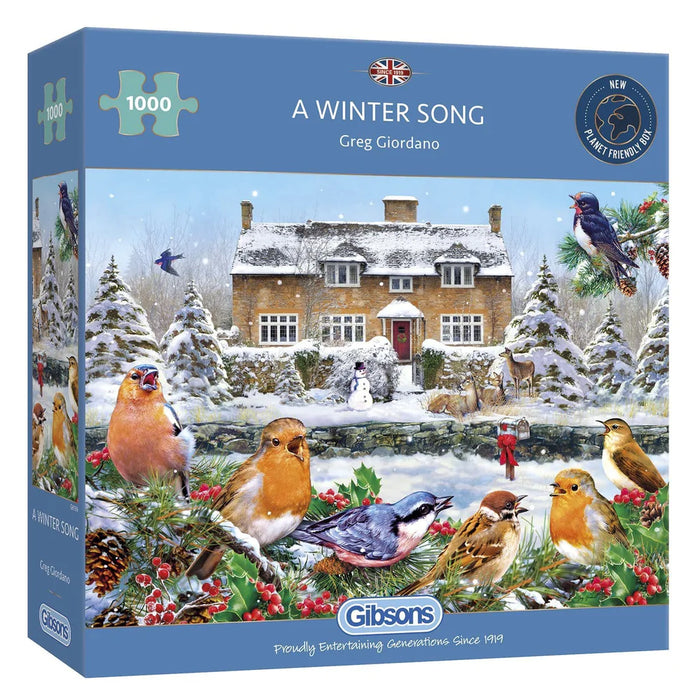 Gibsons A Winter Song 1000 Piece Jigsaw Puzzle