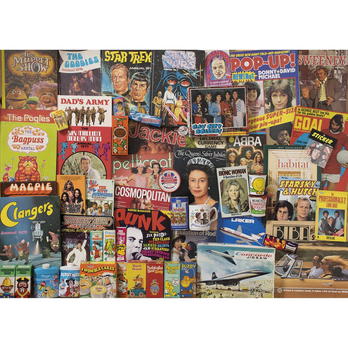 Gibsons Spirit of the 70's 1000pc Jigsaw Puzzle