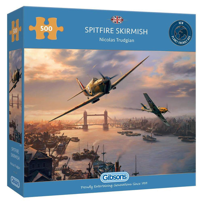 Gibsons Spitfire Skirmish 500pc Jigsaw Puzzle