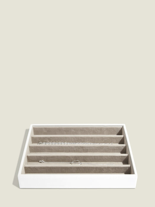 Stackers White Classic Necklace Layer