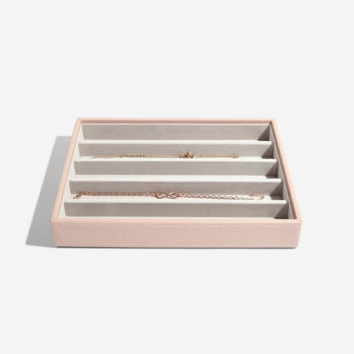 Stackers Blush Supersize Organisateur Collier - Boîte à Bijoux Rose Pour Collection