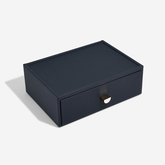 Stackers Navy Pebble Classic Accessory Drawer Layer
