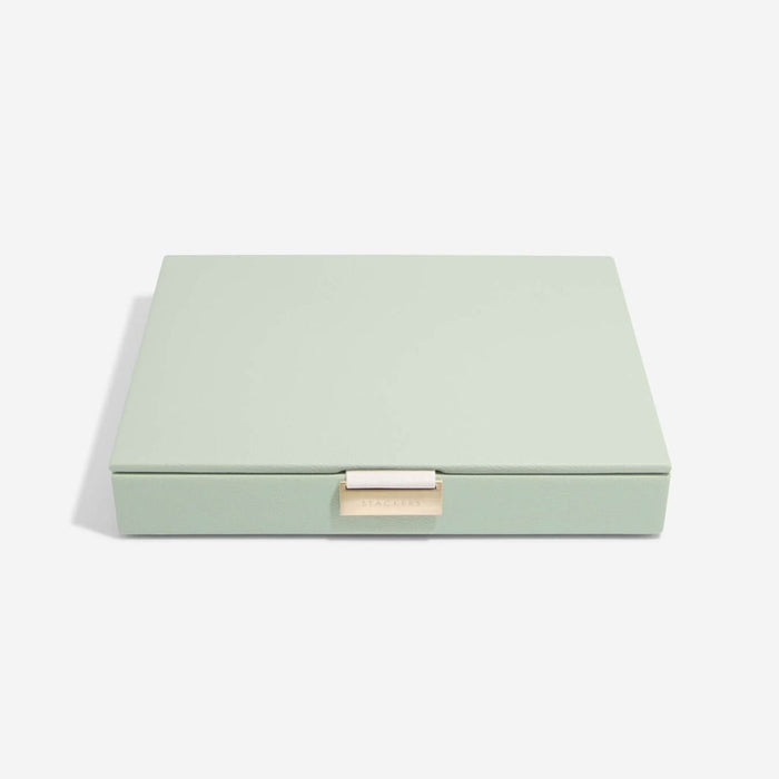 Stackers Sage Green Classic Jewellery Box Lid