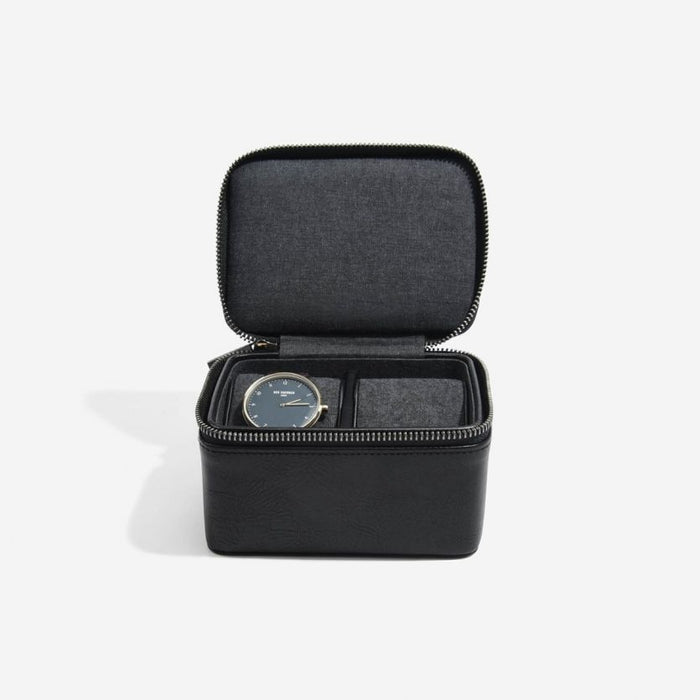 Stackers Black Large Travel Watch Box