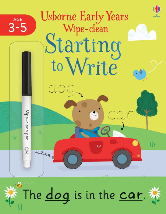 Usborne Early Years Wipe-Clean Starting to Write