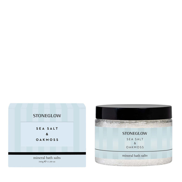 Stoneglow Modern Classics Sea Salt & Oakmoss Mineral Bath Salts