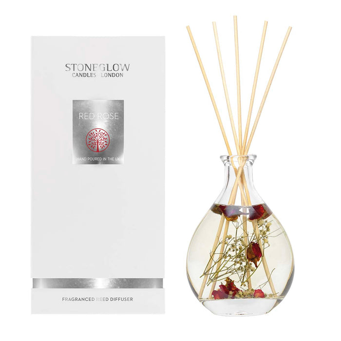 Stoneglow Nature's Gift Red Rose Reed Diffuser