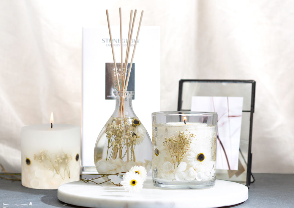 Stoneglow Nature's Gift Beach Daisy Reed Diffuser