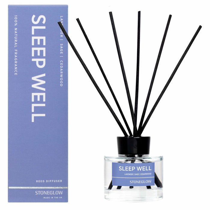 Stoneglow Sleep Well Lavender, Sage And Cedarwood Reed Diffuser