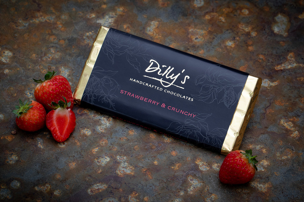 Dilly's Milk Strawberry & Crunchy Bar