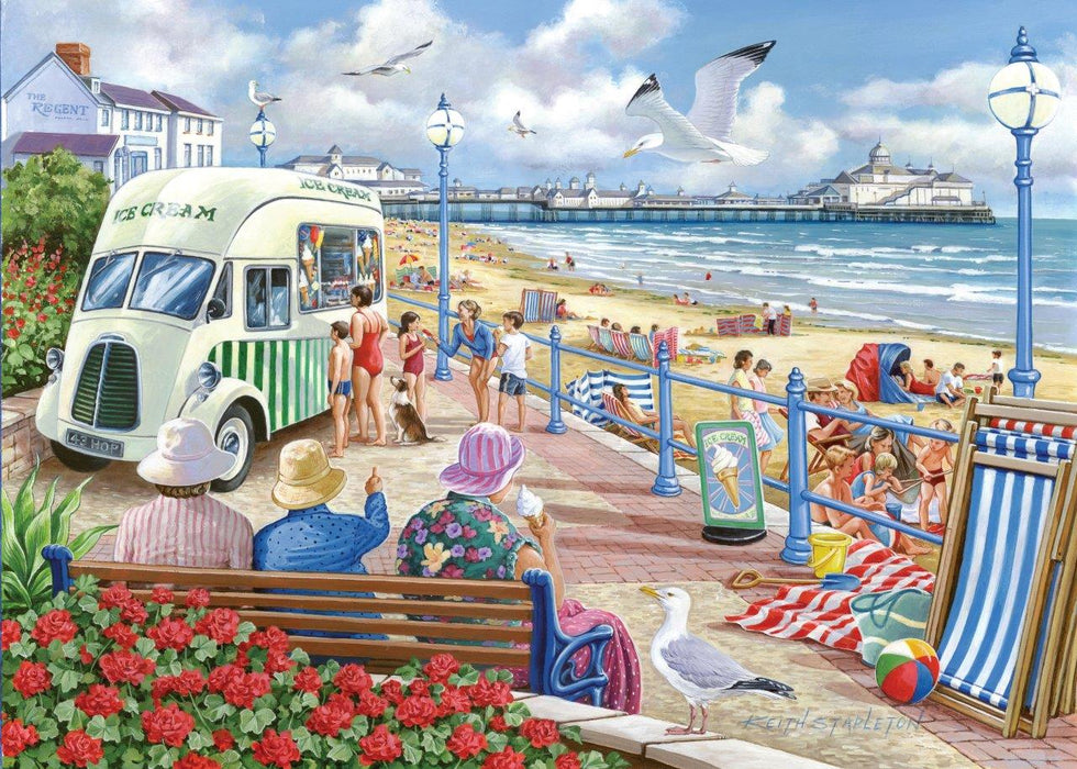 House Of Puzzles Sun, Sea and Sand 1000 Piece Jigsaw Puzzle