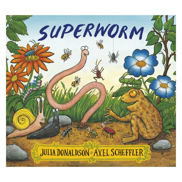 'Superworm' By Julia Donaldson & Axel Scheffler - Paperback Book