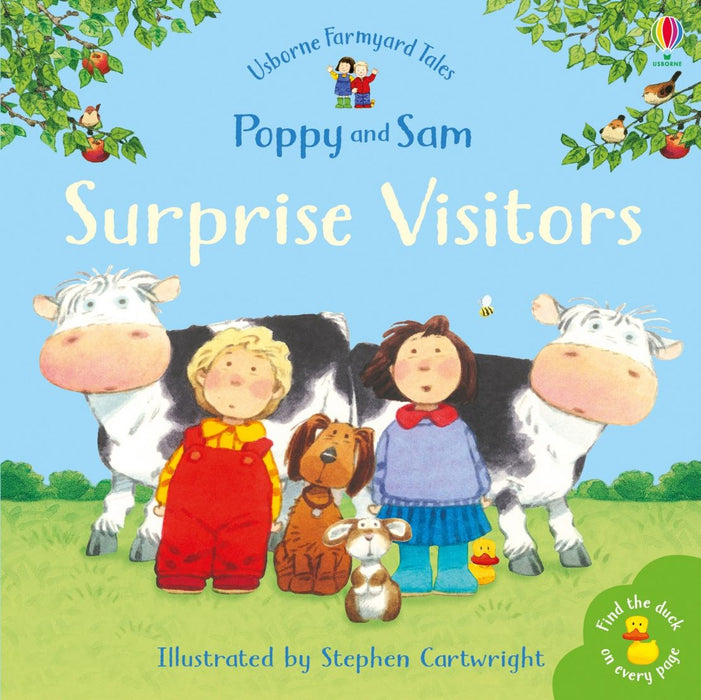 Usborne Poppy & Sam Surprise Visitors Book