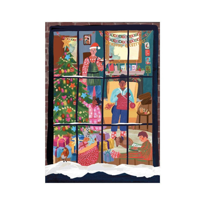 Talking Tables Pick Me Up Puzzle 1000 Piece - Christmas Window