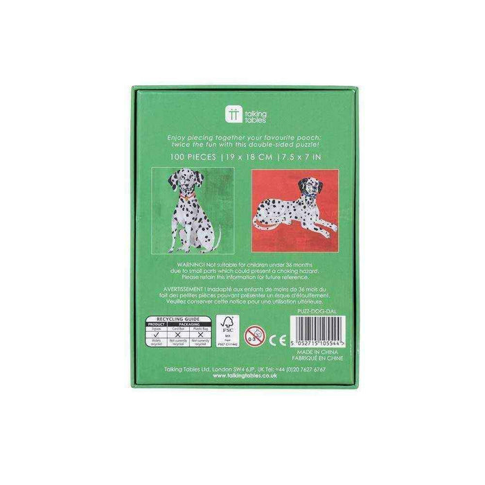 Talking Tables Double Sided Dalmatian 100pc Jigsaw Puzzle