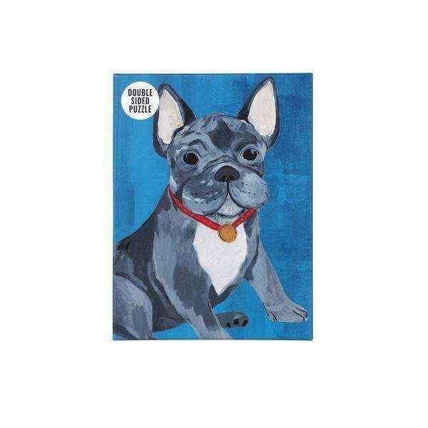 Talking Tables Double Sided French Bulldog 100pc Jigsaw Puzzle