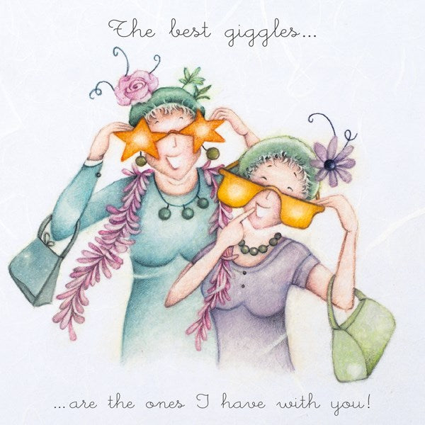 Berni Parker The Best Giggles Card