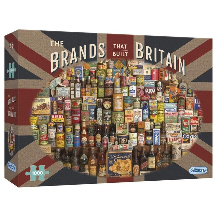 Gibsons The Brands That Built Britain 1000pc Jigsaw Puzzle