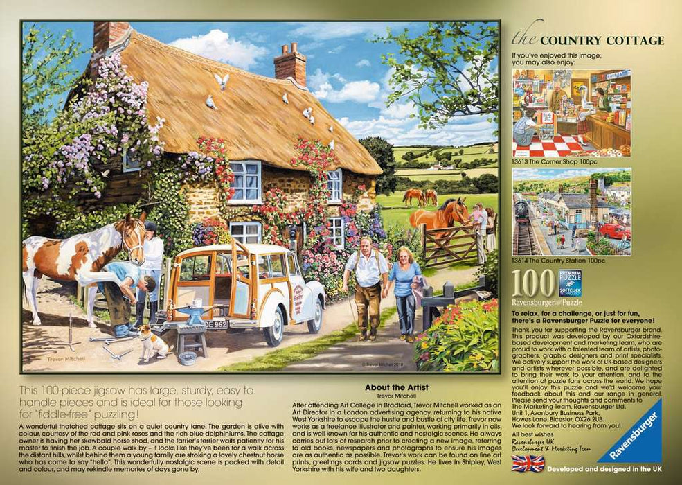 Ravensburger The Country Cottage 100 Piece Puzzle