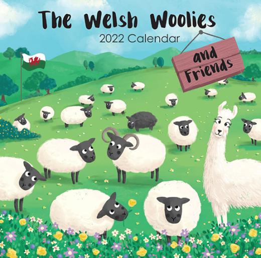 The Paintbox Welsh Woolies 2022 Calendar