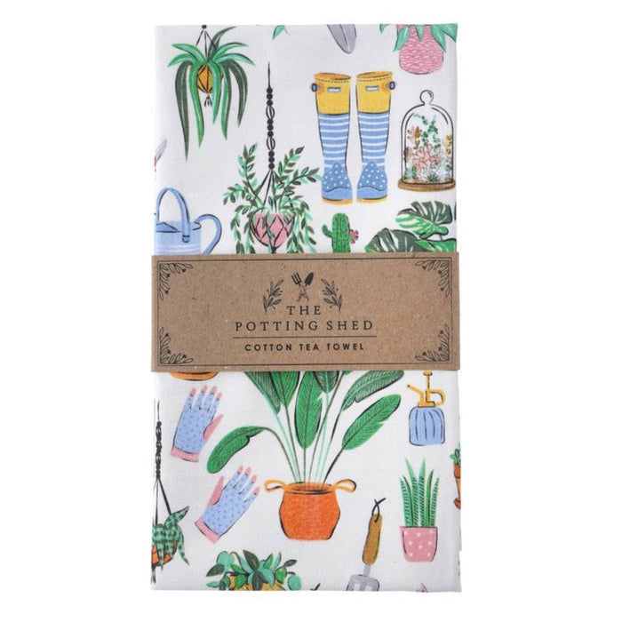 The Potting Shed Cotton Tea Towel