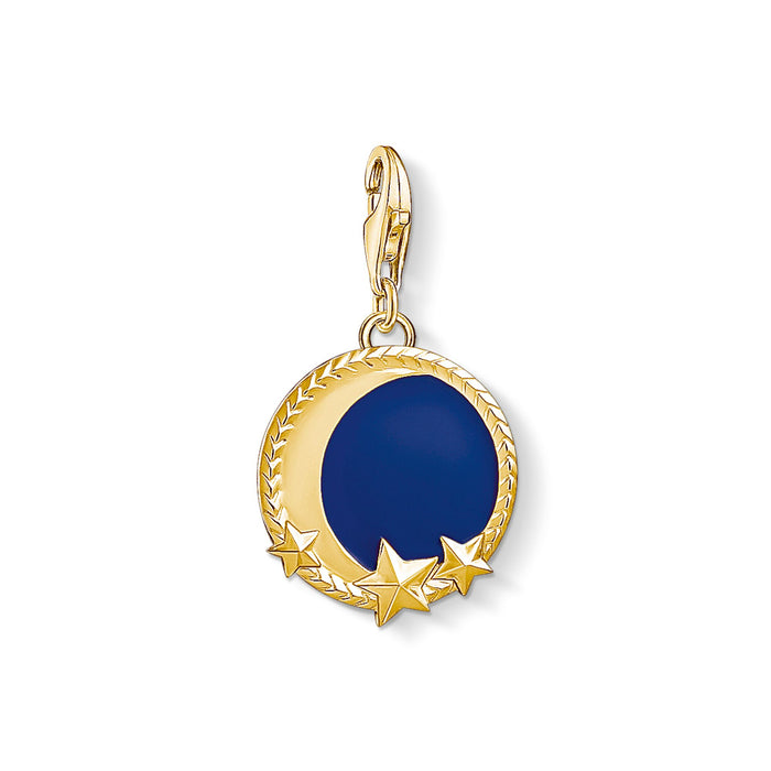 Thomas Sabo Gold & Blue Moon Charm