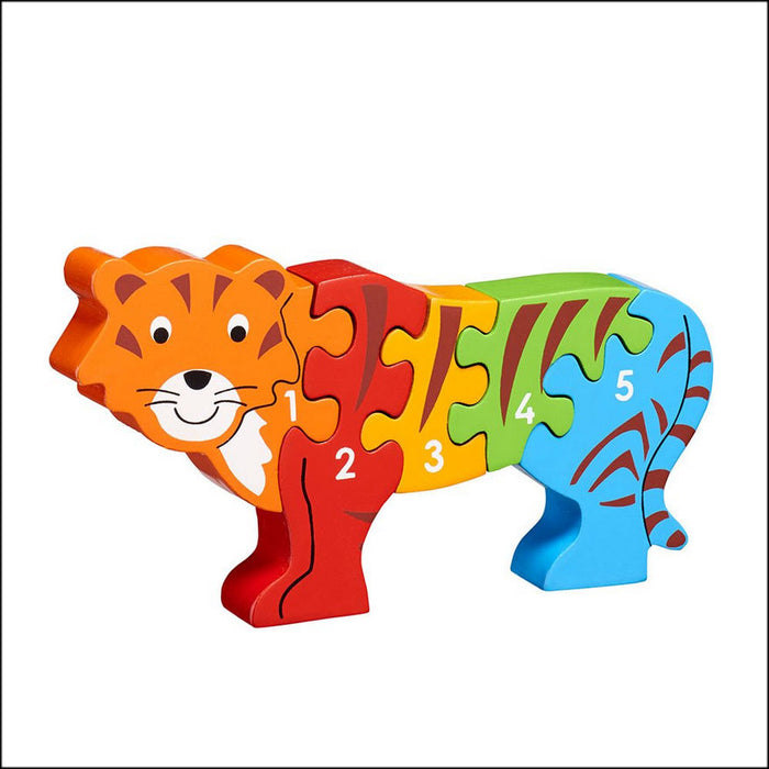 Lanka Kade Wooden Tiger Jigsaw 1-5