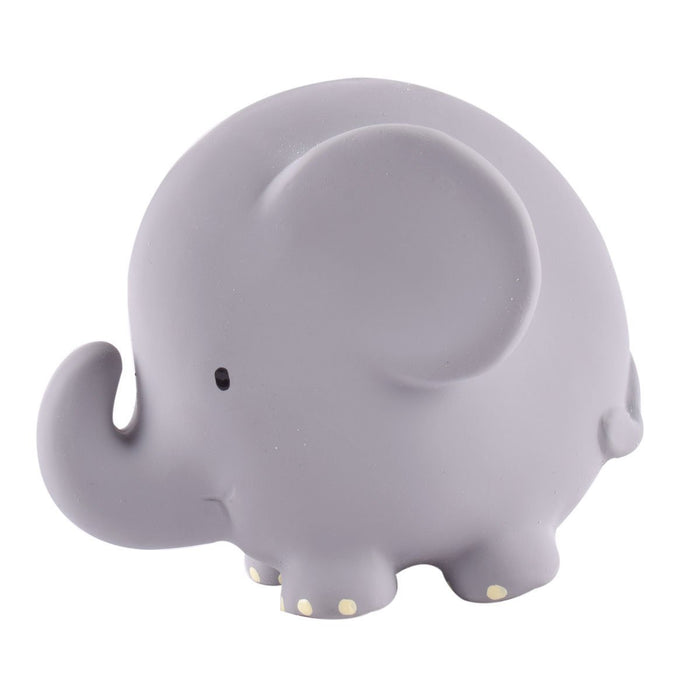 Tikiri Natural Rubber Rattle and Bath Toy - Elephant
