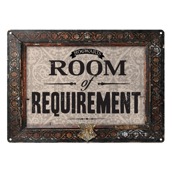Harry Potter Tin Sign Small - Room of Requirement