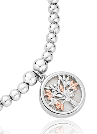 Clogau Affinity Bracelet Tree of Life White Mother of Pearl