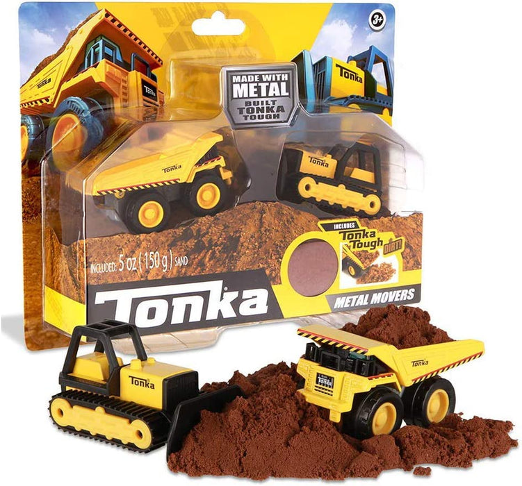Tonka Metal Movers - Combo Pack - Dump Truck and Bull Dozer