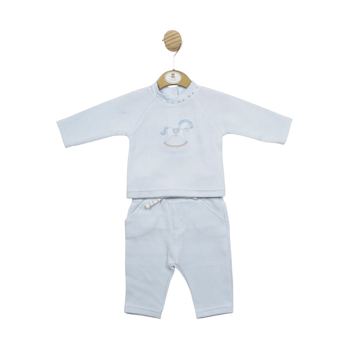 Mintini Baby Top & Trouser - Blue